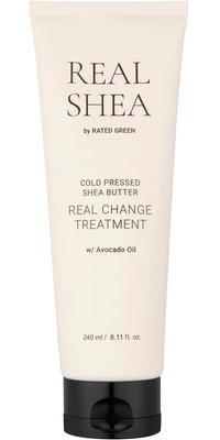 Живильна маска для волосся з маслом ши Rated Green Real Shea Real Change Treatment, 240 мл 10732 фото