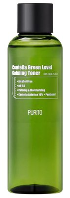 Тонер успокаивающий с центеллой Purito SEOUL Centella Green Level Calming Toner, 200 мл 10312 фото