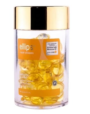 Капсули для волосся Ellips Hair Vitamin «Розкішне сяйво» з маслом алое вера 8230 фото