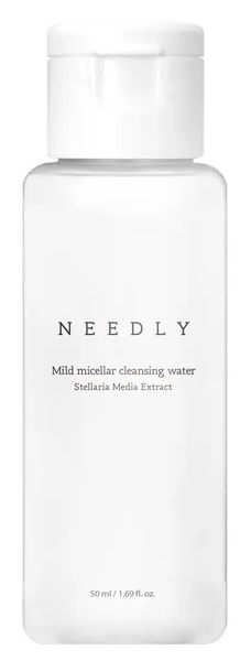 М'яка міцелярна вода для очищення шкіри Needly Mild Micellar Cleansing Water, 50 мл 11218 фото