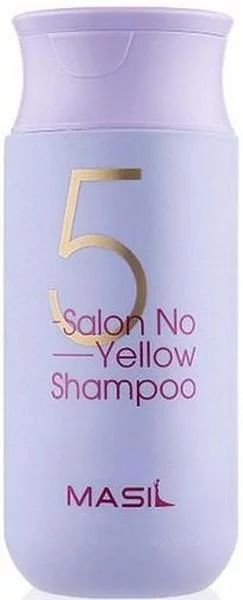 Шампунь проти жовтизни волосся Masil 5 Salon No Yellow Shampoo, 150 мл 10236 фото