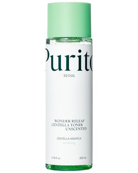 Тонер заспокійливий з центеллою без олій Purito Seoul Wonder Releaf Centella Toner Unscented, 200 мл 10314 фото