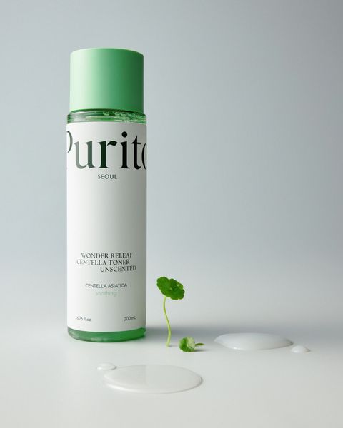 Тонер заспокійливий з центеллою без олій Purito Seoul Wonder Releaf Centella Toner Unscented, 200 мл 10314 фото