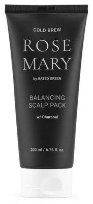 Балансирующая маска с розмарином Rated Green Rosemary Balancing Scalp Pack W/ Charcoal, 200 мл 10744 фото