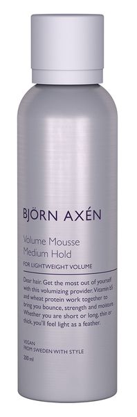 Мус для об'єму волосся Bjorn Axen Volume Mousse, 200 мл 7350001708935 фото
