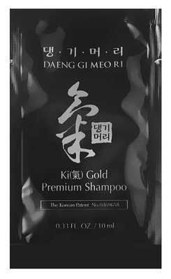 Шампунь преміальний зволожуючий із екстрактом хризантеми Daeng Gi Meo Ri Ki Gold Premium Shampoo, 10 мл 10239 фото