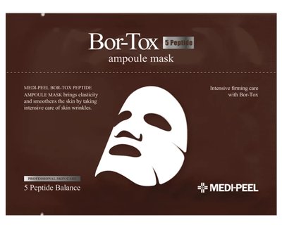 Відновлююча пептидна тканинна маска для обличчя Medi-Peel Bor-Tox Peptide Ampoule Mask 30 ml 10914 фото