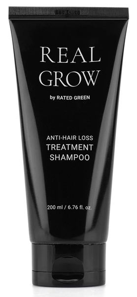 Шампунь від випадіння волосся Rated Green Real Grow Anti Hair Loss Treatment Shampoo, 200 мл 10748 фото