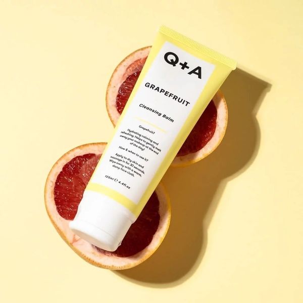 Очищувальний бальзам для обличчя з грейпфрутом Q+A Grapefruit Cleansing Balm, 125 мл 9804 фото