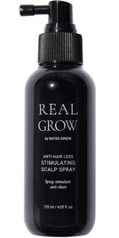 Стимулюючий спрей від випадіння волосся Rated Green Real Grow Anti Hair Loss Stimulating Scalp Spray, 120 мл 10750 фото