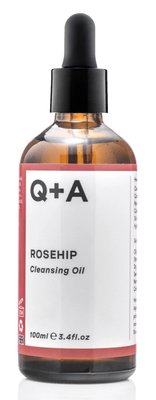 Очищающее масло на основе шиповника Q+A Rosehip Cleansing Oil, 100 мл 9805 фото