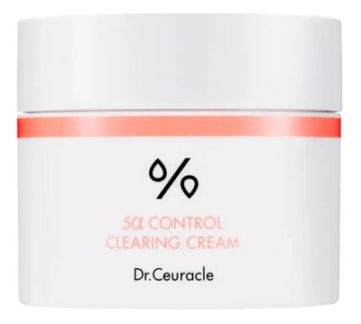 Себорегулюючий крем "5-альфа контроль" Dr.Ceuracle 5α Control Clearing Cream, 50 мл 10596 фото