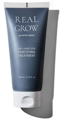 Зміцнююча маска від випадіння волосся Rated Green Real Grow Anti Hair Loss Fortifying Treatment, 200 мл 10751 фото