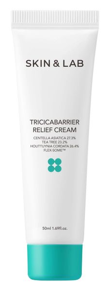 Заспокійливий крем з центеллою Skin&Lab Tricicabarrier Relief Cream, 50 мл 10888 фото