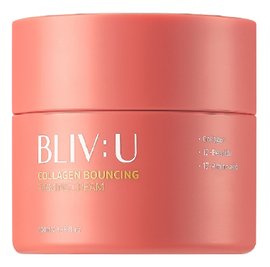 Крем з колагеном Bliv:U Collagen Bouncing Firming Cream, 80 мл 11302 фото