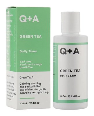 Заспокійливий тонік для обличчя з зеленим чаєм Q+A Green Tea Daily Toner, 100 мл 9807 фото