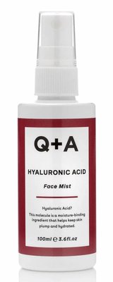 Спрей для лица с гиалуроновой кислотой Q+A Hyaluronic Acid Face Mist, 100 мл 9809 фото