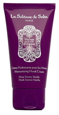 Крем для рук мускус, ладан, ваніль La Sultane De Saba Udaipur Moisturizing Hand Cream Musk Incense Vanilla, 50 мл 11140 фото