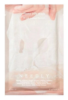 Освітлююча тканинна маска для обличчя Needly Peony Jelly Mask, 1 шт 10924 фото