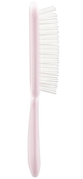Гребінець для волосся МІНІ Janeke Superbrush the Original (світло рожевий з білим) 10442 фото