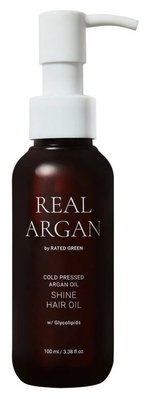 Аргановое масло для волос Rated Green Real Argan Shine Hair Oil, 100 мл 10755 фото