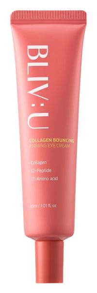 Крем для шкіри навколо очей з колагеном BLIV:U Collagen Bouncing Firming Eye Cream, 30 мл 11346 фото