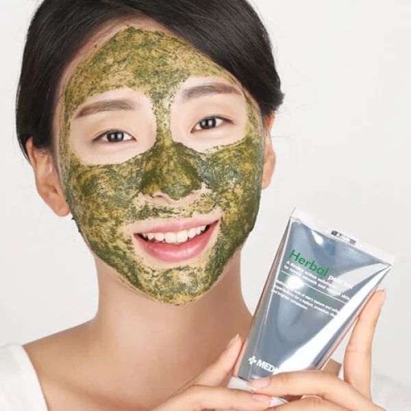 Заспокійлива пілінг-маска із комплексу трав Medi-Peel Herbal Peel Tox Wash Off Type Cream Mask, 120 мл 10807 фото