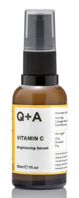 Освітлююча сироватка для обличчя з вітаміном С Q+A Vitamin C Brightening Serum, 30 мл 9812 фото