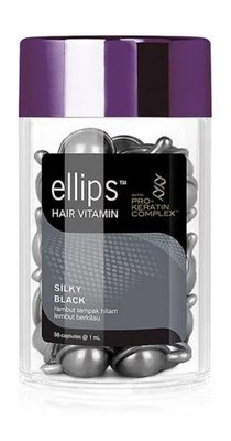 Капсулы для волос Ellips Hair Vitamin «Ночь Шелковая», 50x1мл 8215 фото