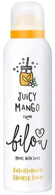 Пінка для душу "соковите манго" Bilou Shower Foam Juicy Mango, 200 мл 9272 фото