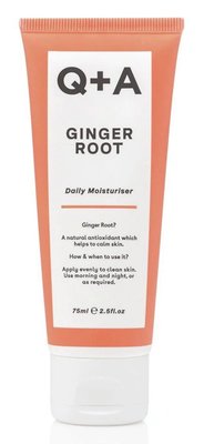 Увлажняющий крем для лица на основе корня имбиря Q+A Ginger Root Daily Moisturiser, 75 мл 9814 фото