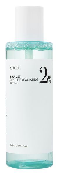 Відлущувальний тонер для обличчя з кислотами Anua BHA 2% Gentle Exfoliating Toner, 150 мл 11309 фото