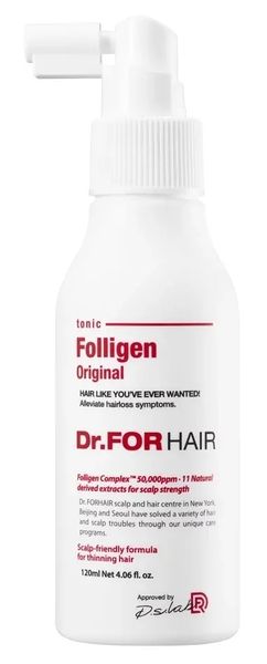 Стимулюючий тонік для росту волосся Dr.Forhair Folligen Tonic, 120 мл 10759 фото