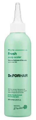 Освіжаюча маска-пілінг для очищення шкіри голови Dr.Forhair Phyto Fresh Scalp Scaler, 200 мл 10606 фото