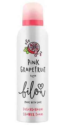 Пінка для душу "рожевий грейпфрут" Bilou Shower Foam Pink Grapefruit, 200 мл 9275 фото