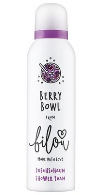 Пінка для душу "ягідна чаша" Bilou Shower Foam Berry Bowl, 200 мл 9276 фото