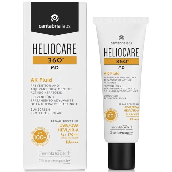 Сонцезахисний крем-флюїд з SPF 50+ для всіх типів шкіри Heliocare 360 ​​Fluid Cream SPF 50+, 50 мл 11655 фото