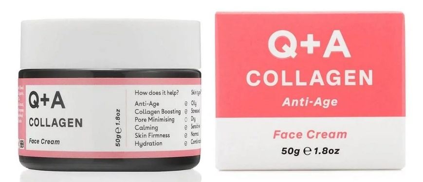 Крем для обличчя з колагеном Q+A Collagen Face Cream, 50 г 9817 фото