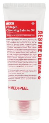 Гидрофильный бальзам с лактобактериями Medi-Peel Red Lacto Collagen Cleansing Balm To Oil, 100 мл 10488 фото