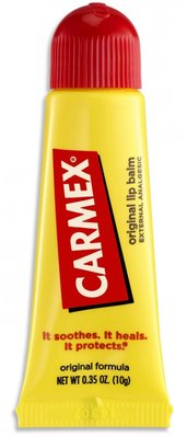 Бальзам для губ Carmex Moisturizing Lip Balm Tube in Original, 10 мл 3720 фото