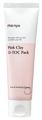 Маска глиняная для глубокой очистки пор Manyo Pink Clay D-TOC Mask, 75 мл 11149 фото