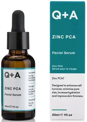 Сыворотка для лица с цинком Q+A Zinc PCA Facial Serum, 30 мл 9297 фото