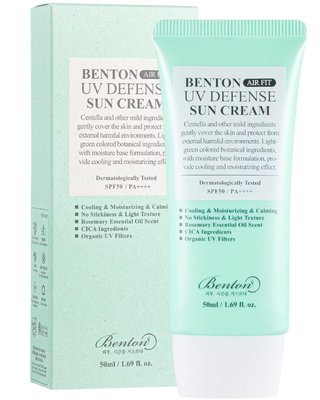 Сонцезахисний крем з Центелою Benton Air Fit UV Defense Sun Cream SPF50+/PA++++, 50 мл 10613 фото