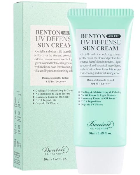 Сонцезахисний крем з Центелою Benton Air Fit UV Defense Sun Cream SPF50+/PA++++, 50 мл 10613 фото