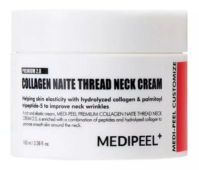 Ліфтинг-крем для шиї з пептидами та колагеном Medi-Peel Premium Collagen Naite Thread Neck Cream 2.0, 100 мл 11035 фото