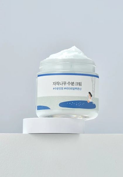 Зволожуючий крем з березовим соком для всіх типів шкіри Round Lab Birch Juice Moisturizing Cream, 80 мл 10629 фото