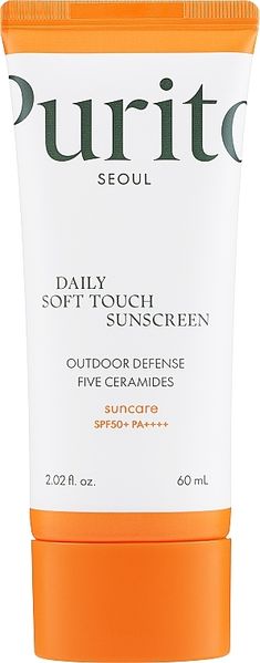 Сонцезахисний крем на стабільних хімічних фільтрах Purito SEOUL Daily Soft Touch Sunscreen, 60 мл 10850 фото