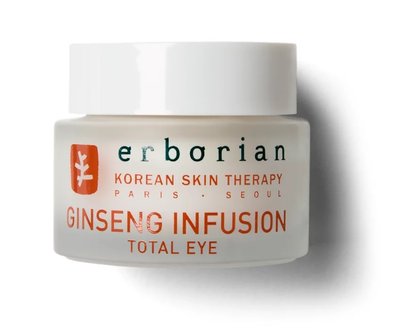 Крем для шкіри навколо очей з женьшенем Erborian Ginseng Infusion Total Eye Cream, 15 мл 6867 фото