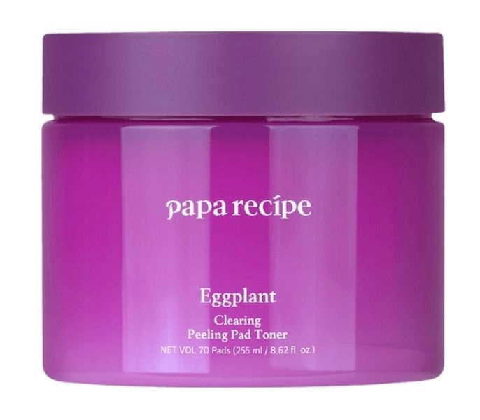Пілінг-педи з екстрактом баклажану Papa Recipe Eggplant Clearing Peeling Pad Toner, 70 шт 11087 фото
