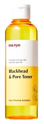 Тонер очищаючий для боротьби з чорними точками Manyo Blackhead & Pore Toner, 210 мл 10015 фото